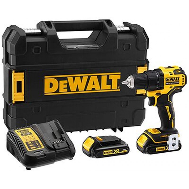 DeWALT DCD708S2T Aku bezuhlíková vrtačka/šroubovák 65Nm XR (18V/ 2x1,5Ah) TSTAK DeWALT DCD708S2T Aku bezuhlíková vrtačka/šroubovák 65Nm XR (18V/ 2x1,5Ah) TSTAK
