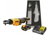 DeWALT DCF512D1G Aku ráčna s otevřenou hlavou 1/2" XR (1x2,0Ah/18V ) GFN, pěnová vložka