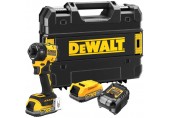 DeWALT DCF870E2T Aku rázový utahovák (1/4"/56Nm) PowerStack (18V/2x1,7Ah) Tstak