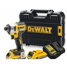 DeWALT DCF887D2 Aku rázový uťahovák (1/4"/205Nm) XR (18V/2x2,0Ah) Tstak