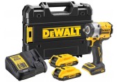 DeWALT DCF891P2T Aku rázový utahovák 1/2" (813 Nm/18V/2x5,0Ah) kufr Tstak