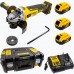 DeWALT DCG405P3 Aku úhlová bruska 125mm XR (18V/3x5,0Ah) kufr Tstak