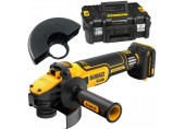 DeWALT DCG409VSNT Aku úhlová bruska s regulací otáček (125mm/18V/bez aku) kufr Tstak