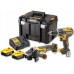 DeWALT DCK2020P2T Aku sada Vrtací šroubovák DCD791, úhlová bruska DCG405 +(2x5,0Ah/18V)+TSTAK