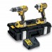 DeWALT DCK266P2LR Kombo sada Aku příklepová vrtačka (DCD796) + Rázový utahovák (DCF887) (18V/2x5.0Ah) + Nabíječka (DCB115) + Tstak