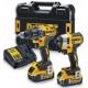 DeWALT DCK268P2T Sada aku nářadí: DCD791 + DCF887 (2x5,0Ah/18V) TSTAK kufr