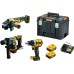 DeWALT DCK355P2T Combo sada (DCD800+DCG405+DCH172)+(18V/2x5,0Ah)Tstak