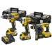 DeWALT DCK368P3T Aku Kombo sada 18V (DCH273,DCD796,DCF887,3 x DCB184,TSTAK II X2,DCB115)