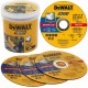 DeWALT DT20540 Řezný kotouč na kov 125 mm (100 ks, 1,0 mm, otvor 22,23 mm)