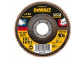 DeWALT DT30601 Brusný lamelový kotouč Extreme na kov 115 mm, plochý, 40G