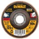 DeWALT DT30611 Brusný lamelový kotouč Extreme na kov 115 mm, plochý, 60G
