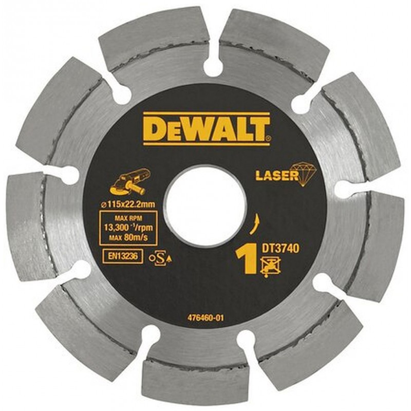 DeWALT DT3740 Dia kotouč Laser 1 na stavební materiály a beton 115x22,2mm