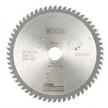 DeWALT DT4370 Pilový kotouč 216x30mm na dřevo, 60zubů