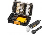 DeWALT DT70782-QZ McLaren Sada 33 rázových vrtáků s pravoúhlým nástavcem