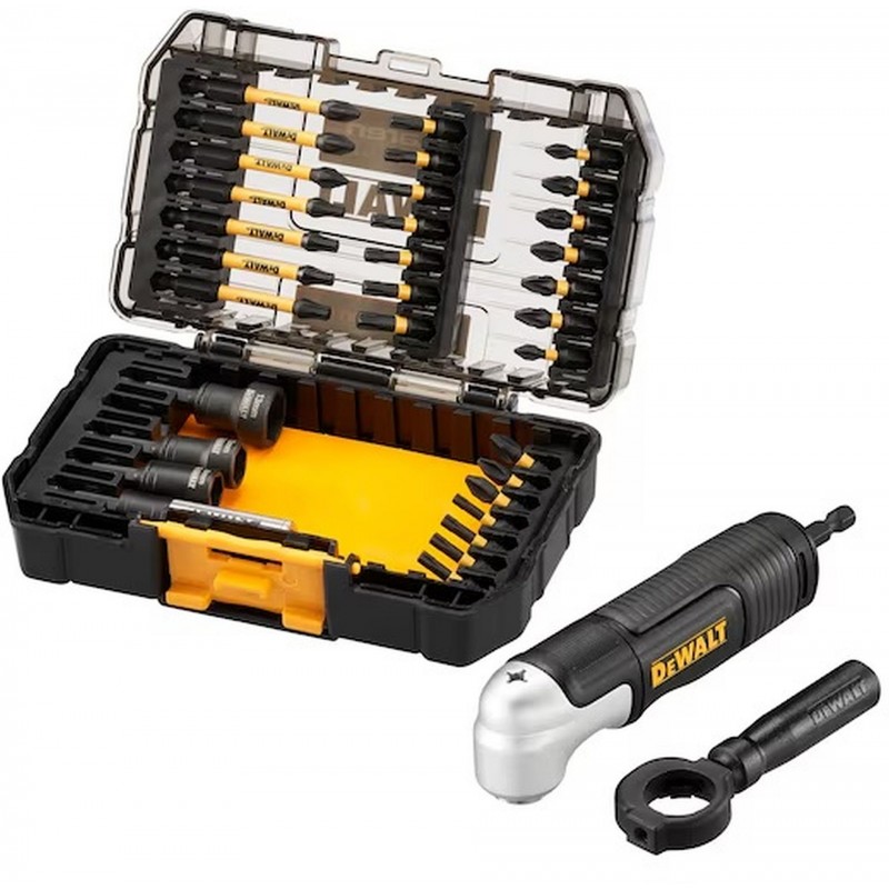 DeWALT DT70782-QZ McLaren Sada 33 rázových vrtáků s pravoúhlým nástavcem DeWALT DT70782-QZ McLaren Sada 33 rázových vrtáků s pravoúhlým nástavcem