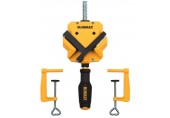 DeWALT DWHT83853-0 Rohová svěrka s stolovými svěrkami, svírací síla 113 kg