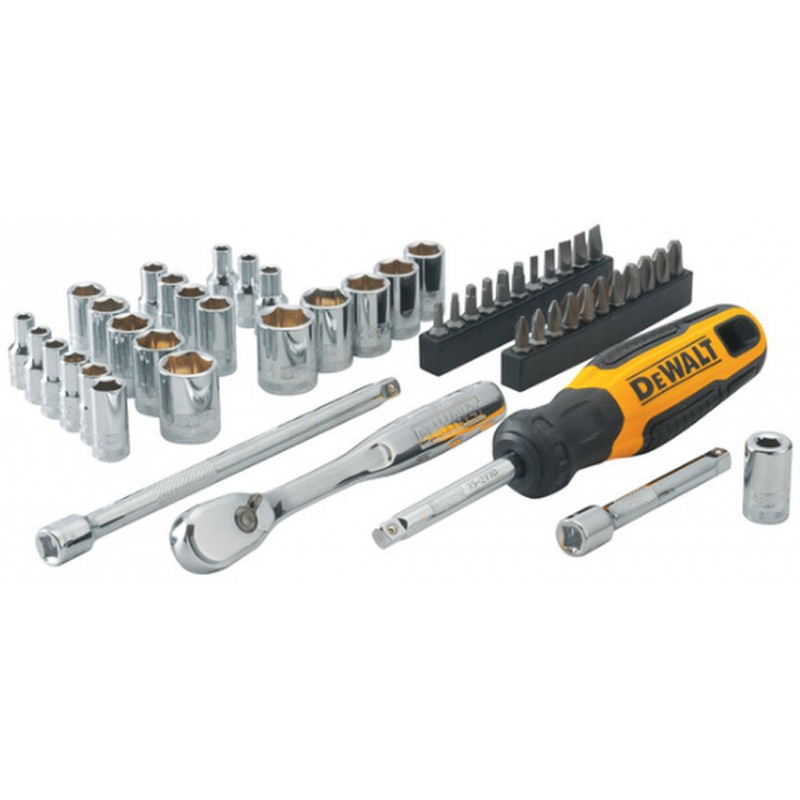 DeWALT DWMT81610-0 50dílná NANO sada s ráčnou 1/4 DeWALT DWMT81610-0 50dílná NANO sada s ráčnou 1/4