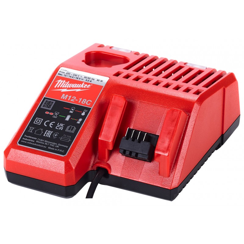 Milwaukee M12-18C Nabíječka 4932352959 Milwaukee M12-18C Nabíječka 4932352959