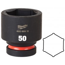 Milwaukee Průmyslové hlavice SHOCKWAVE™ IMPACT DUTY 1” HEX krátké (50 mm) 4932480419