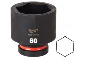 Milwaukee Průmyslové hlavice SHOCKWAVE™ IMPACT DUTY 1” HEX krátké (60 mm) 4932480421