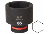 Milwaukee Průmyslové hlavice SHOCKWAVE™ IMPACT DUTY 1” HEX krátké (65 mm) 4932480422