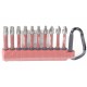 Milwaukee Sada bitů SHOCKWAVE™ IMPACT DUTY s karabinou (10 ks) 4932480941