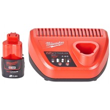Milwaukee M12 NRG-201 Sada akumulátoru a nabíječky 4933451900