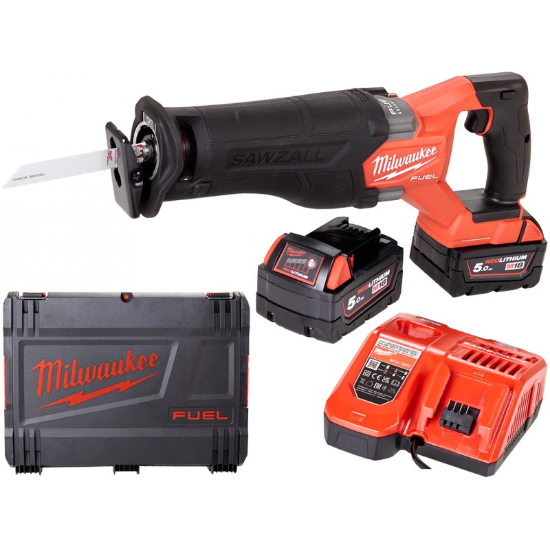 Milwaukee M18 FSZ-502X Aku pila ocaska (18V/2x5,0Ah) HD Box 4933478291