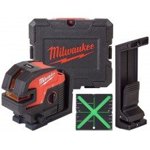 Milwaukee M12 CLL4P-0C Kombinovaný křížový liniový 4-bodový laser, bez aku, kufr 4933479202