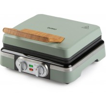 DOMO Vaflovač 4x7 s termostatem a časovačem - zelený DO9279W