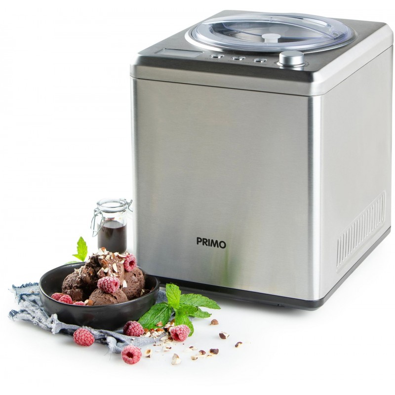 PRIMO Zmrzlinovač s kompresorem - nerezový 2l/180W PR408IM PRIMO Zmrzlinovač s kompresorem - nerezový 2l/180W PR408IM