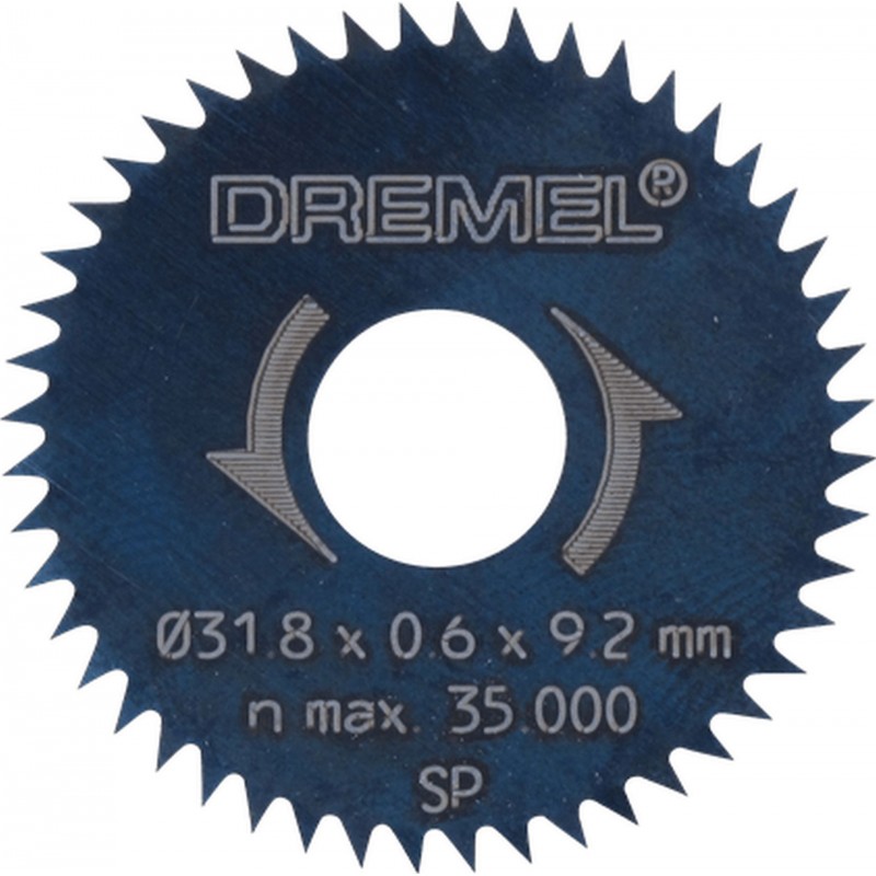 DREMEL Pilový kotouč na podélný i příčný řez 31,8 mm 2 kusů 26150546JB DREMEL Pilový kotouč na podélný i příčný řez 31,8 mm 2 kusů 26150546JB
