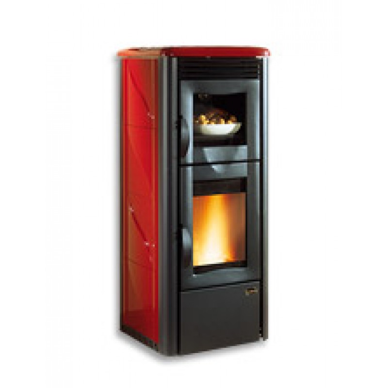 Extraflame Krbová kamna na pelety Delizia Forno 12 kW bordo Extraflame Krbová kamna na pelety Delizia Forno 12 kW bordo