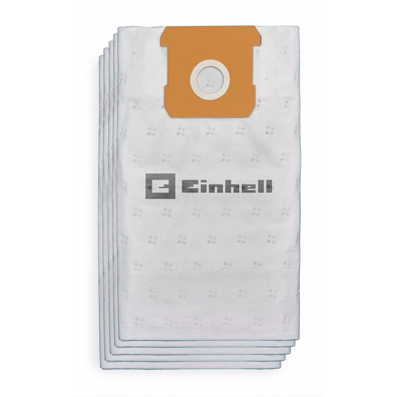 Einhell Fleecové sáčky do vysavače na mokré a suché vysávání, 15 l, 5ks 2351185