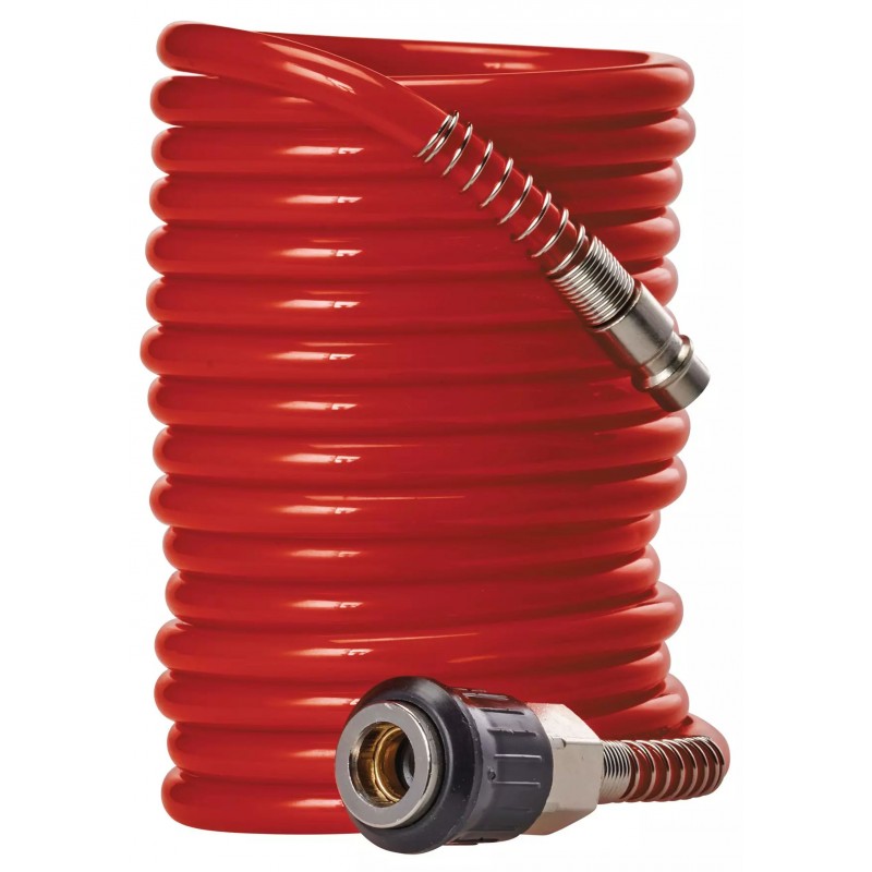Einhell 4 m Coiled Air Hose, O 6 mm Příslušenství kompresoru 4139410 Einhell 4 m Coiled Air Hose, O 6 mm Příslušenství kompresoru 4139410
