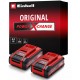 Einhell PXC Baterie 2x (18V/4,0Ah) Twinpack 4511629