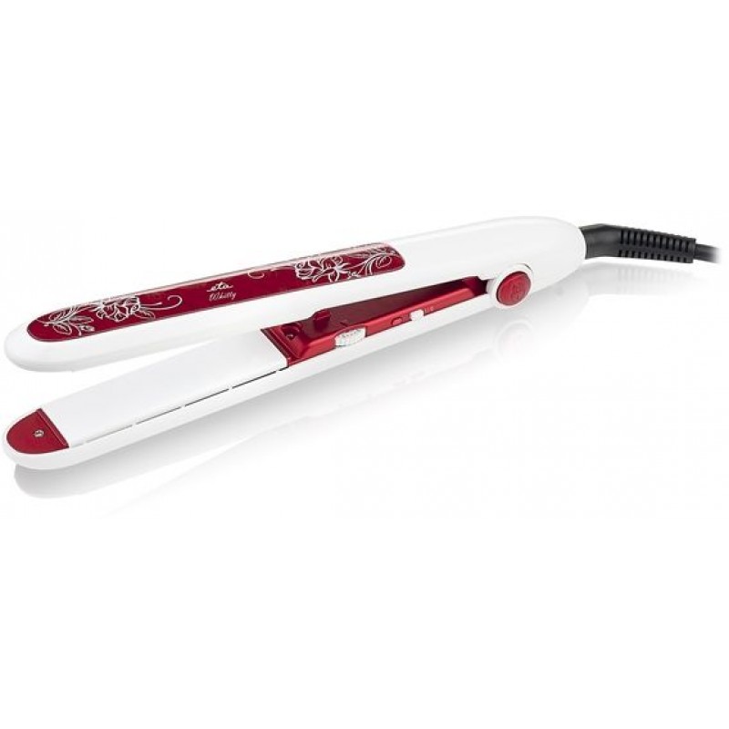 ETA 1337 Whitty Keramická vlasová žehlička, bílo-červená ETA 1337 Whitty Keramická vlasová žehlička, bílo-červená