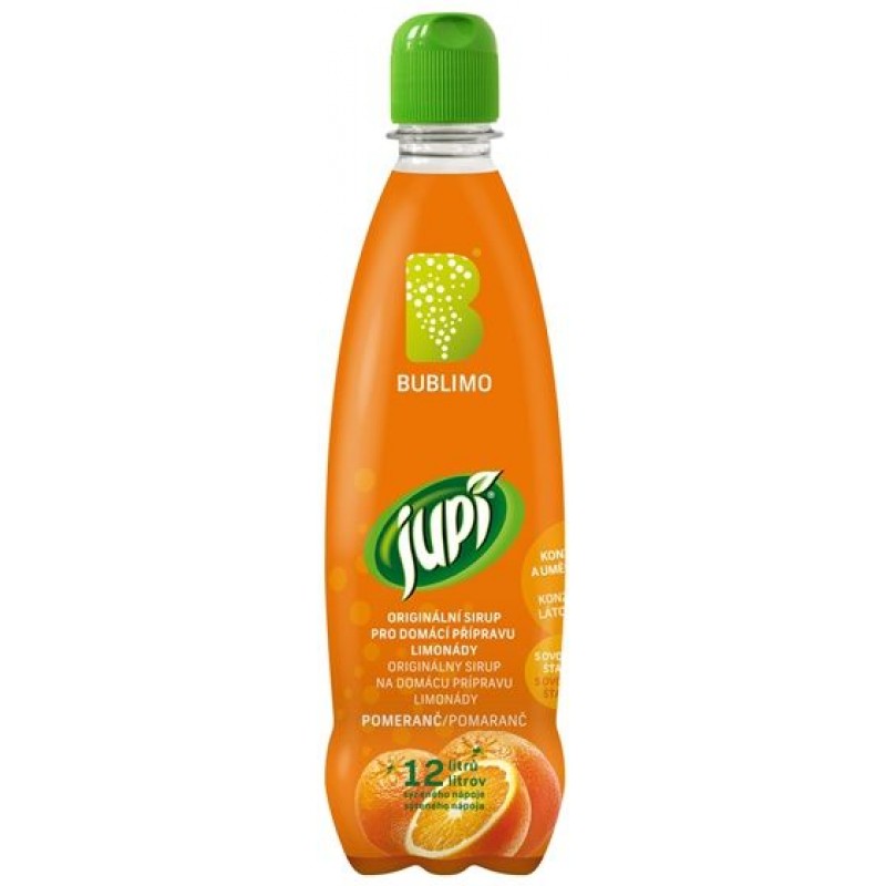 ETA Bublimo sirup Jupí, pomeranč