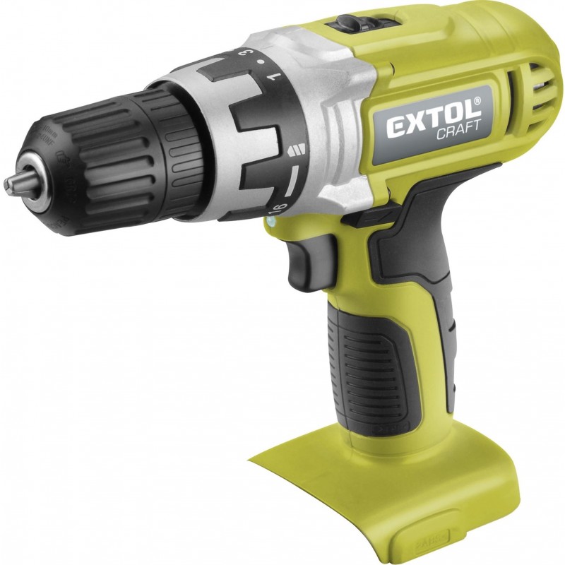 EXTOL CRAFT vrtací šroubovák aku, 14,4V NiCd (2x), 1300mAh, bez baterie a nabíječky 402315T EXTOL CRAFT vrtací šroubovák aku, 14,4V NiCd (2x), 1300mAh, bez baterie a nabíječky 402315T