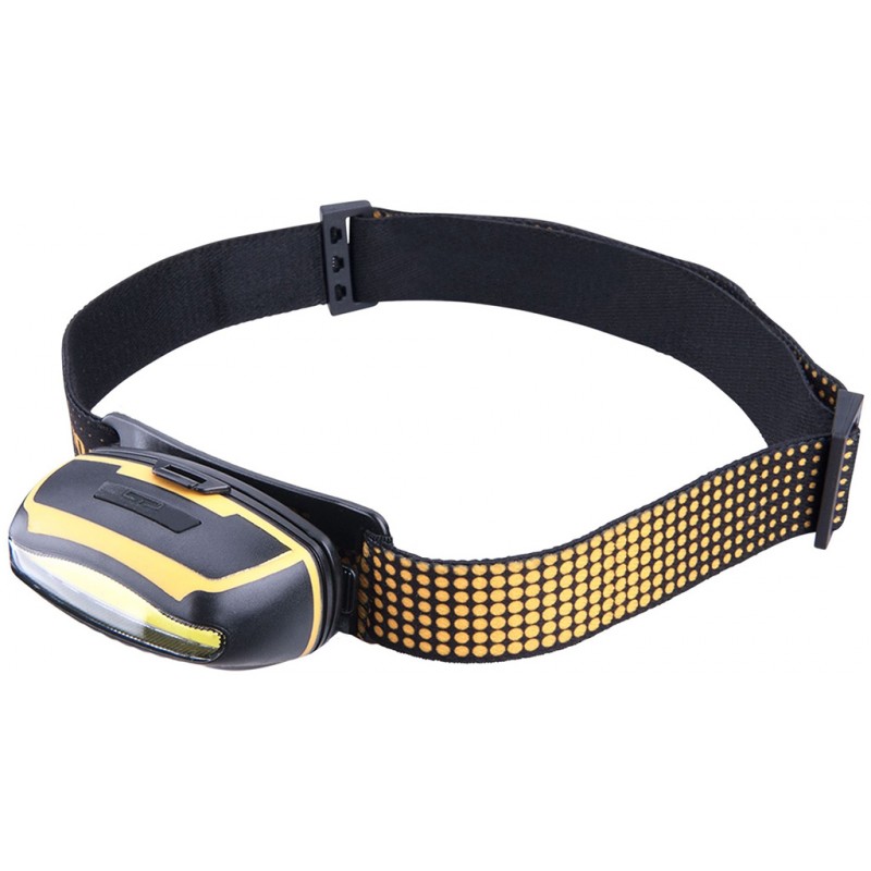 EXTOL LIGHT čelovka širokoúhlá 300lm, 5W COB LED 43109