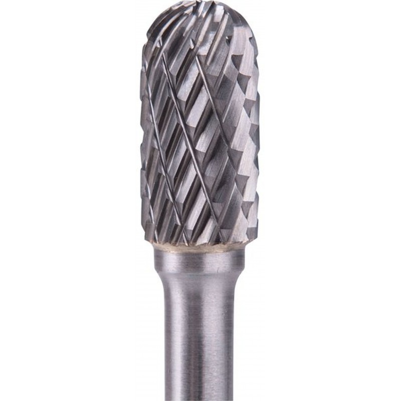 EXTOL INDUSTRIAL fréza karbidová, válcová s kulovým čelem, pr.10x20mm/stopka 6mm 8703724