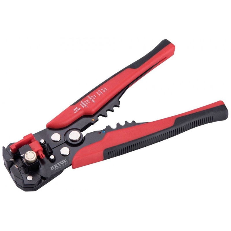 EXTOL PREMIUM kleště odizolovací/krimpovací automatické, 210mm 8831125