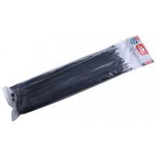 EXTOL PREMIUM pásky stahovací na kabely EXTRA, černé, 370x7,6mm, 50ks, nylon PA66 8856238