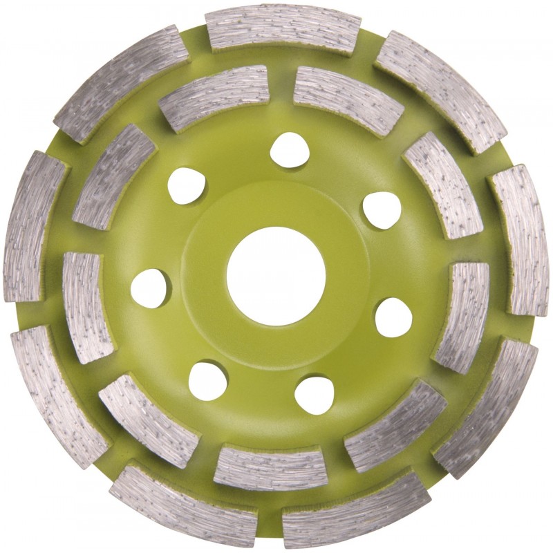 EXTOL CRAFT kotouč diamantový brusný dvouřadý, 115x22,2mm 903024