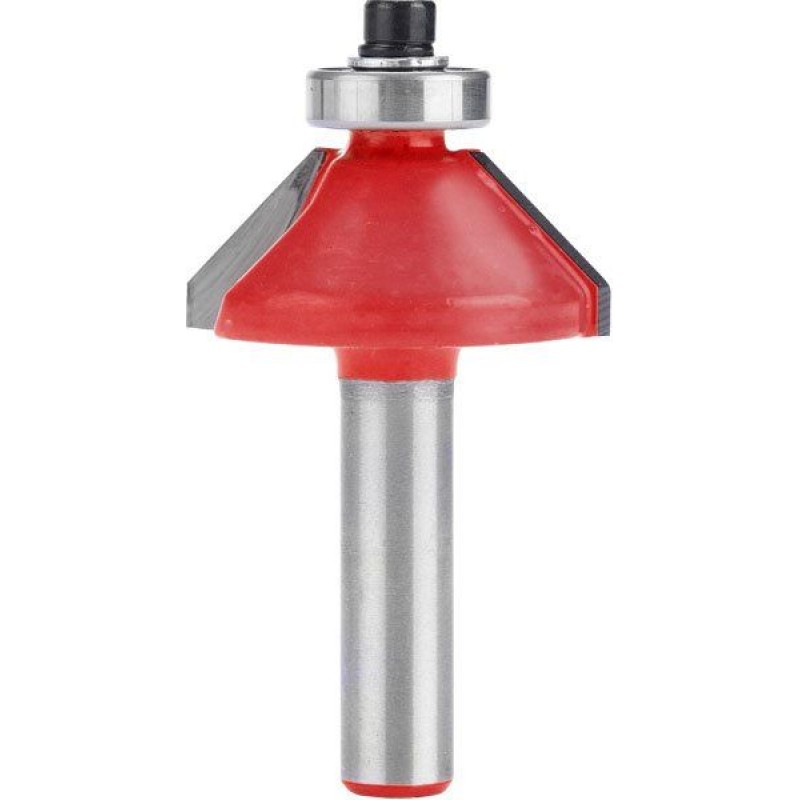 EXTOL PREMIUM fréza úhlová do dřeva, 45°xD30xH13,I3,5, stopka 8mm 8802129