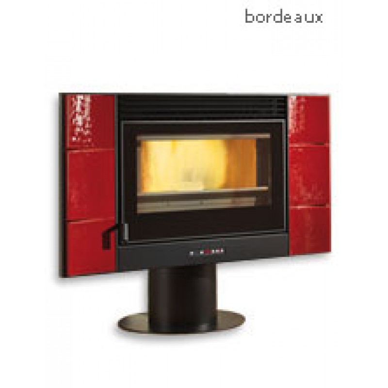 Extraflame Esmeralda krbová kamna na pelety 10 kW bordo Extraflame Esmeralda krbová kamna na pelety 10 kW bordo