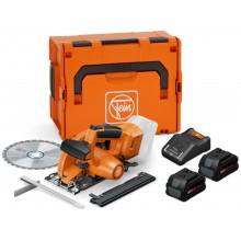 FEIN F-IRON Cut 57 AS Set Kompaktní aku ruční kotoučová pila na kov (18V/2x8,0Ah) L-Boxx 71360462000