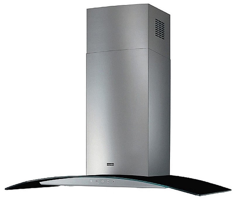 Franke Glass Soft FGC 925 BK XS komínový odsavač par, nerez/sklo černé 110.0152.534 Franke Glass Soft FGC 925 BK XS komínový odsavač par, nerez/sklo černé 110.0152.534