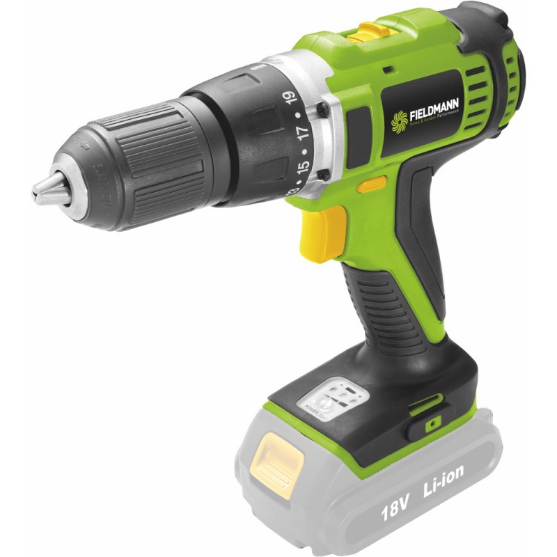 FIELDMANN FDUV 50101 AKU vrtačka s příklepem, bez baterie 50002124 FIELDMANN FDUV 50101 AKU vrtačka s příklepem, bez baterie 50002124