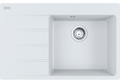 Franke Centro CNG 611-78 TL/7, 780x500 mm, fragranitový dřez, Bílá led 114.0637.505